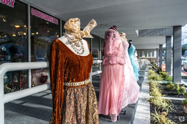 Go shopping for vintage clothing in Poplar Hill.