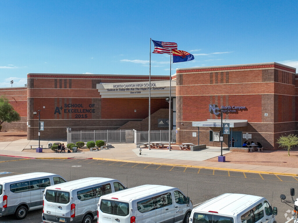 North Canyon High School is a nationally recognized public high school in north Phoenix.