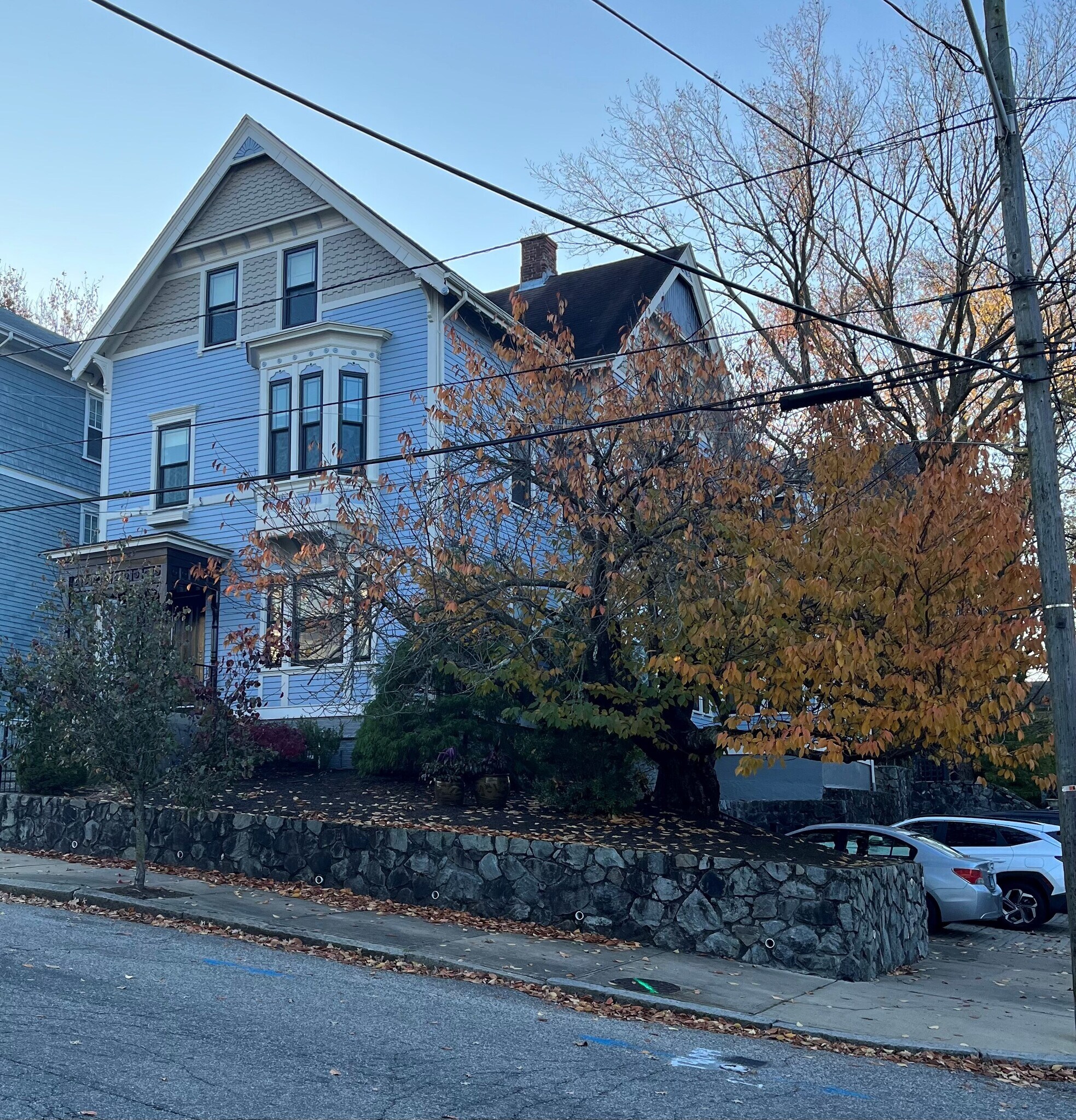 Outside of house