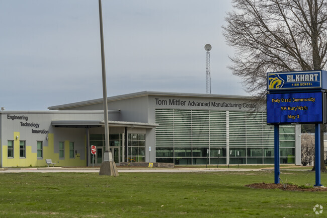 Students are challenged to excel at Elkhart High School.