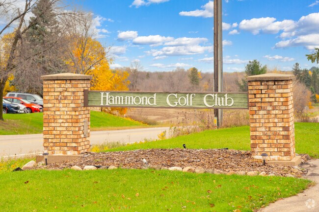 Hammond Golf Club features rolling hills and lush greenery, offering golfers a scenic and relaxing experience.