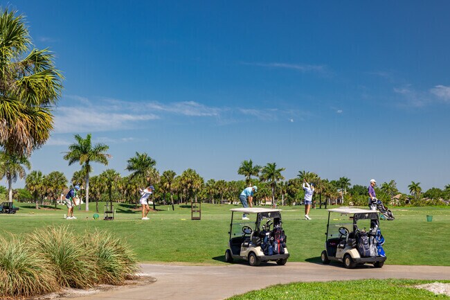 Rural Estates golfers will love the courses available to join, complete with practice ranges.