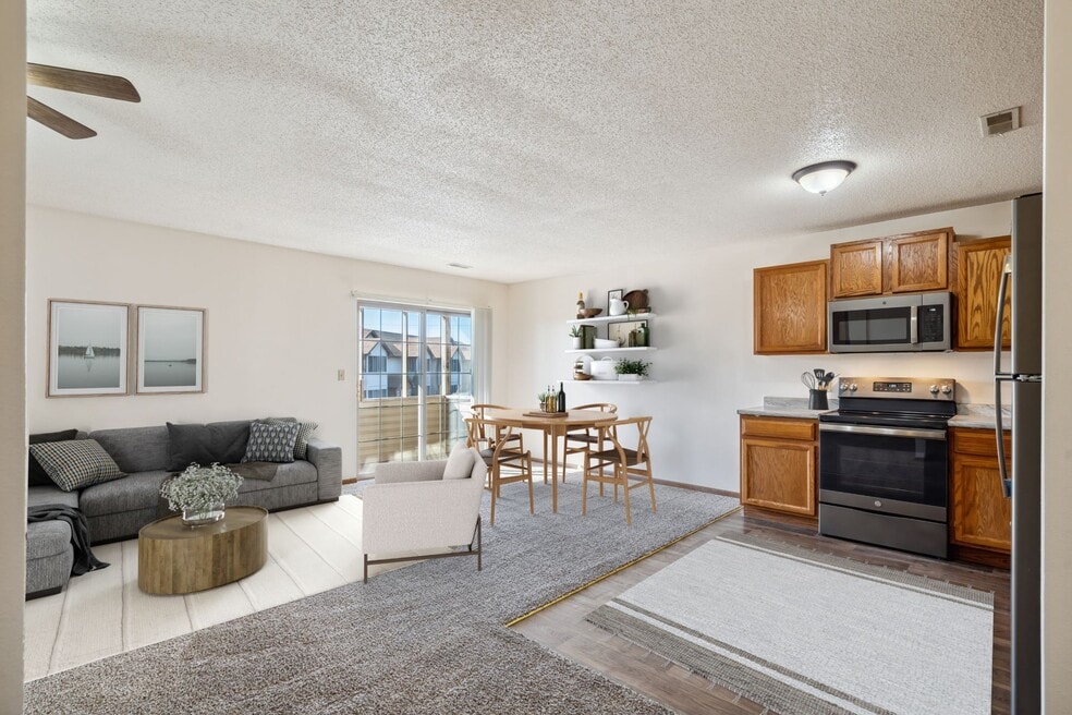 Two Bedroom C - 2 Bed / 2 Bath - 1,200 Sq.Ft.