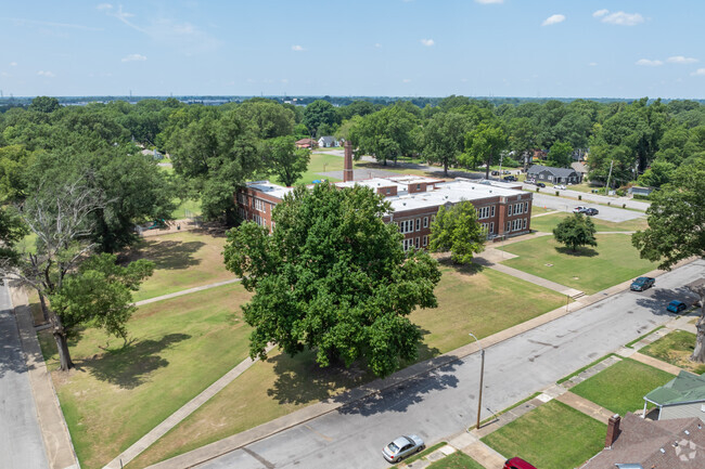 There is plenty of green space for students to enjoy at Bethel Grove Elementary in Memphis.