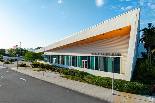 Broward County Branch Library is next to Rexmere Village.