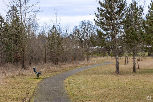 Ivor Davies Nature Park is the largest of the eight city parks in Molalla.