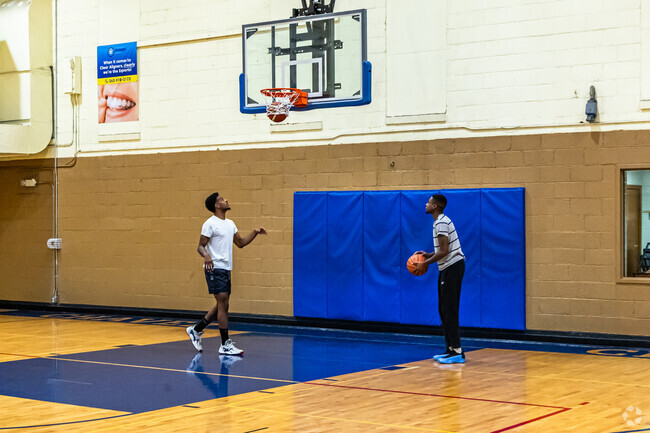 Shoot some hoops at the Cesar Chavez Community in The 13th Ward.