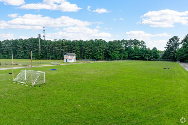 North Clayton Middle School has opportunities for learning outside of the classrooms.