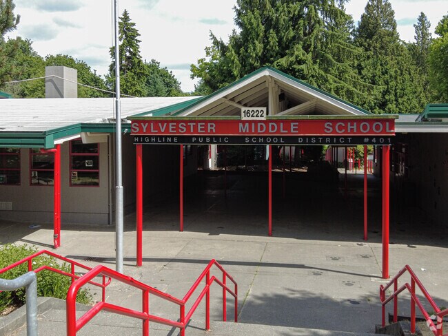 Students from Gregory Heights attend Sylvester Middle School.