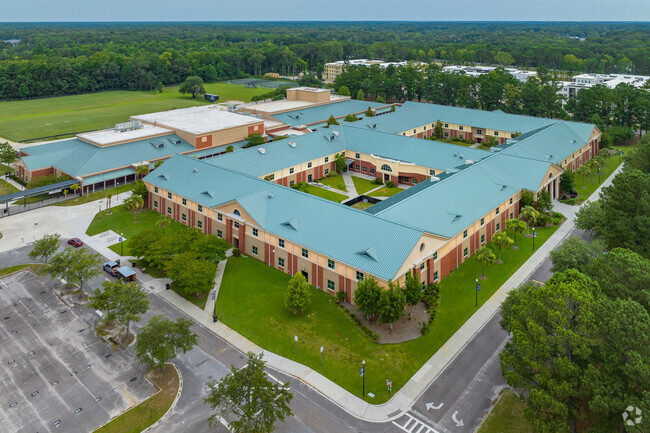 West Ashley High School is easy to access in Charleston.