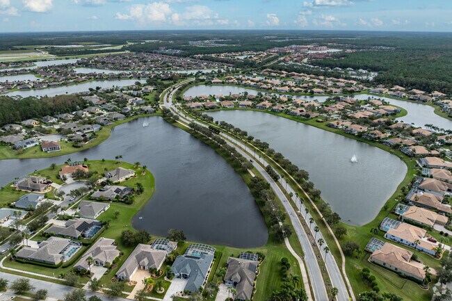 Airport Rd runs through the center of the Venetian Bay neighborhood.