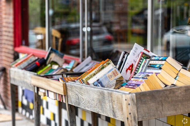 Volker is home to Prospero’s Books boasting three floors and thousands of titles to choose from.