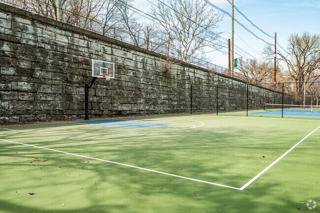 Tyler Park locals can grab some friends and shoot some hoops at Tyler Park.