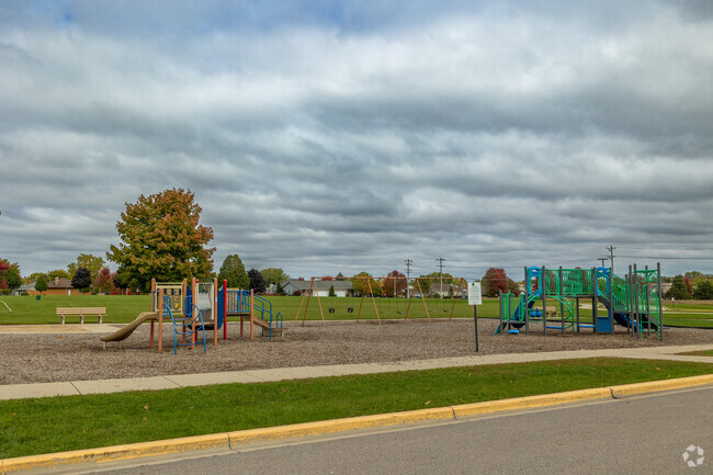 Southeast Elementary school playground area for students in Sycamore.