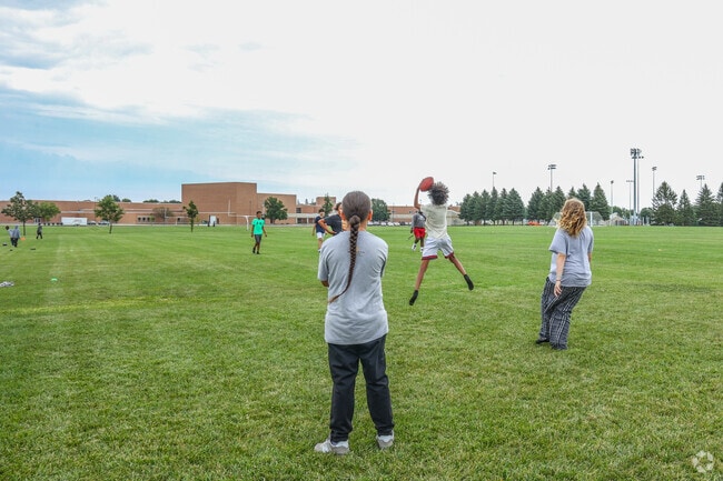 Kenny Anderson Park offers open fields for soccer, baseball, and flag football.