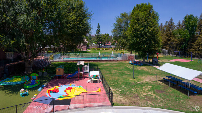 Egremont School has plenty to offer its students such as a nice playground, pool, and more.