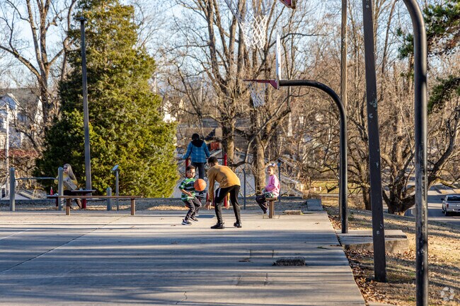 You can enjoy a game of basketball at Springbrook Park.