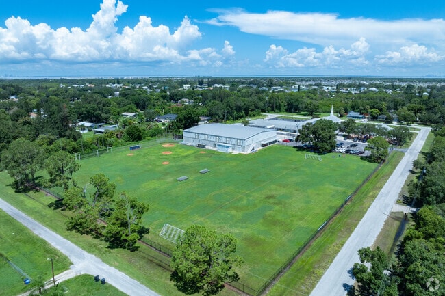 playgrounds and field
