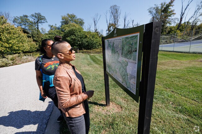 Gwynns Falls Leakin Park offers 15 miles of scenic trails.