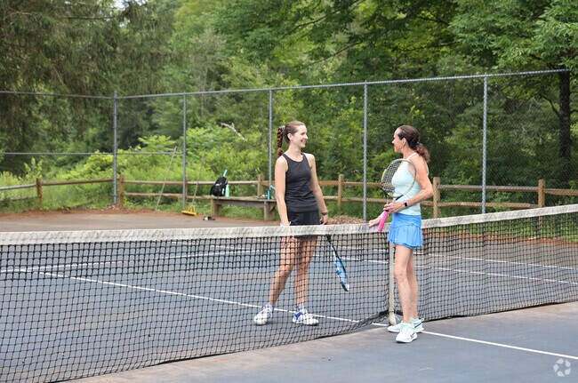 Meet up for a tennis match at Huntley Meadows.