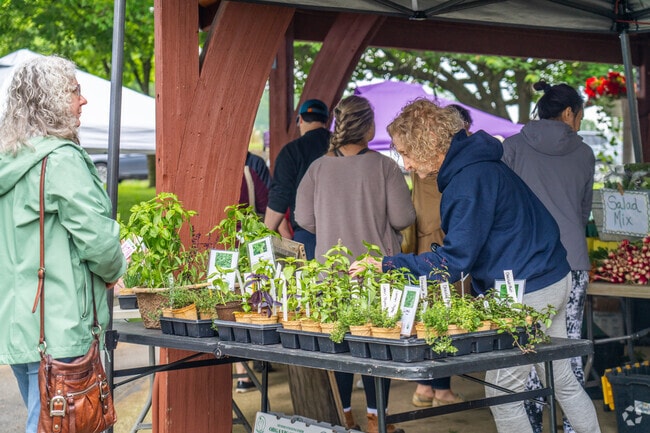 Pick up herbs for your garden at the Malvern Farmers Market.