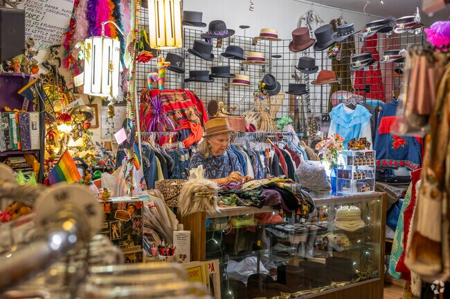 Search for some great vintage clothing at Incohoots, near Coconino Estates.