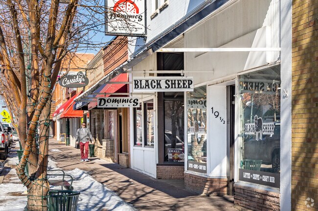 Johnstown's downtown is full of historical buildings, like Black Sheep Coffee and Crepes' building which dates back to 1907.