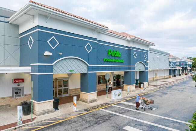 Publix Supermarket is located inside Paraiso Parc at Lakes Of Western Pines.