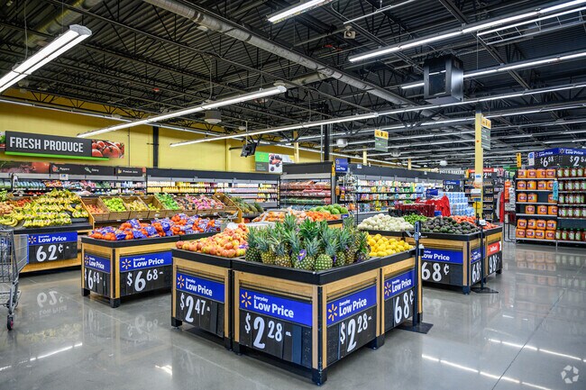 Scenic Hill residents enjoy shopping at Wal-Mart for low prices on groceries.