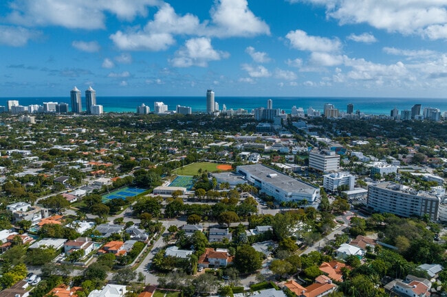 Nautilus Middle School serves local students near Miami Beach.