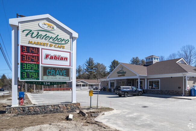 Waterboro Market and Cafe is a favorite for locals and visitors.