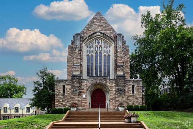 Enjoy the architecture on the historic churches in University City.