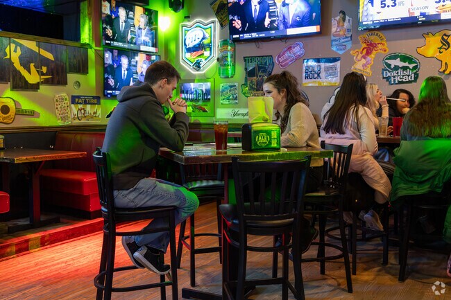 Rivers Street Ale House is a popular restaurant/bar in Boone. Tonight everyone is trying their hand at trivia.