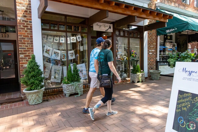 North Downtown offers many small businesses and unique shops for residents to visit.