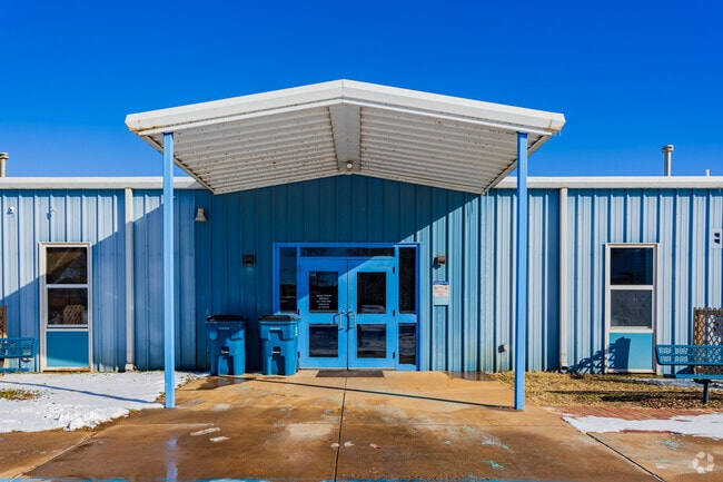 The Coyle High School offers the Coyle neighborhood a dynamic learning environment.