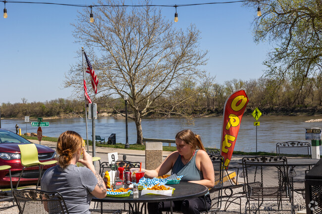 Trotter's on the River is a fun spot to catch some rays, enjoy the view and some amazing food on the Missouri River in Atchison.