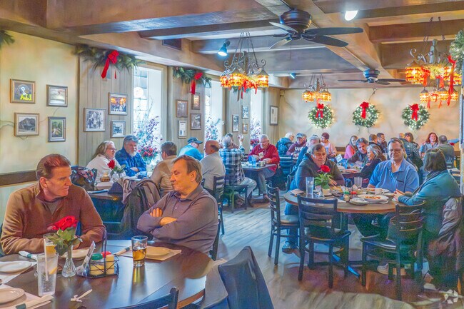 Wells Brothers Italian Restaurant is located near Greenbriar in Racine, offering authentic Italian dishes in a cozy atmosphere.