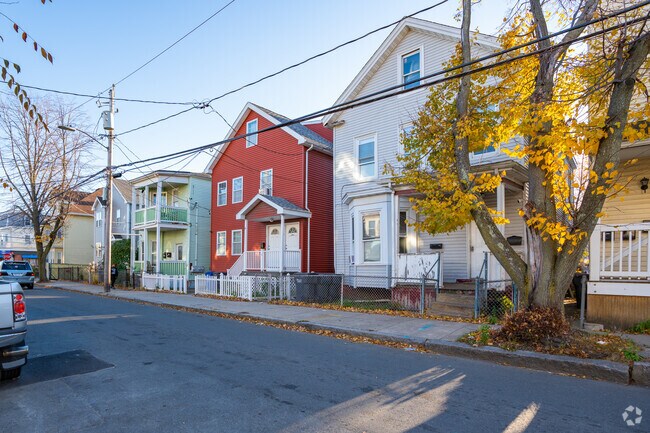 Homes in Chelsea are close to neighbors, resulting in a close-knit community.