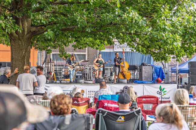 Nevada reverberates with live music during the Bushwhacker Days Festival.