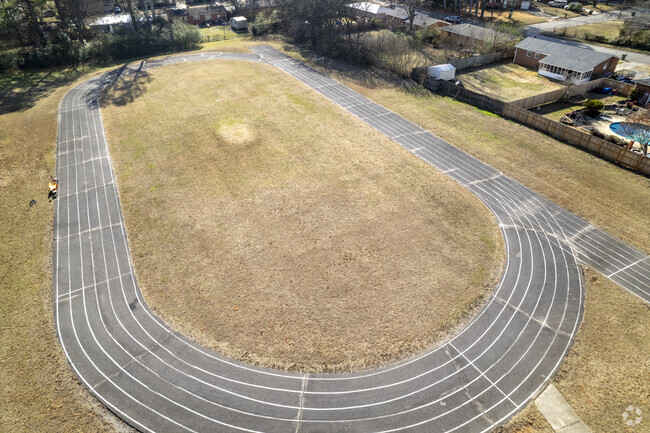 Athletic fields at Rolling Hills Elementary School in Huntsville Alabama.