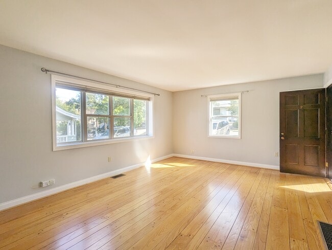Spacious Living Room with plenty of Natural Light