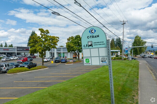 Transit stops throughout North Image make getting around easy.