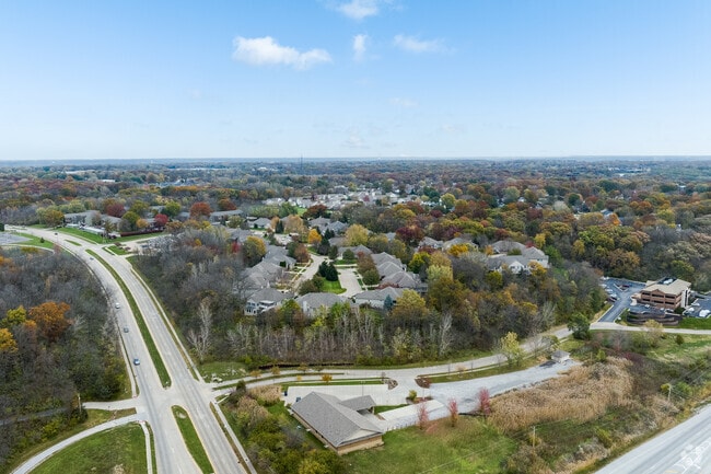 Walton Hills is surrounded by wooded areas.