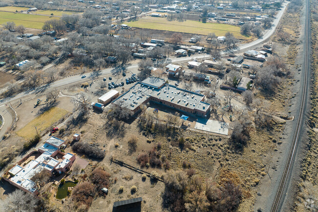 Algodones Elementary School provides a contained playground for a safe place to play.