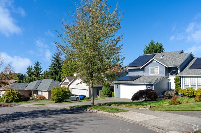 Rows of homes line the Brickyard Road streets.