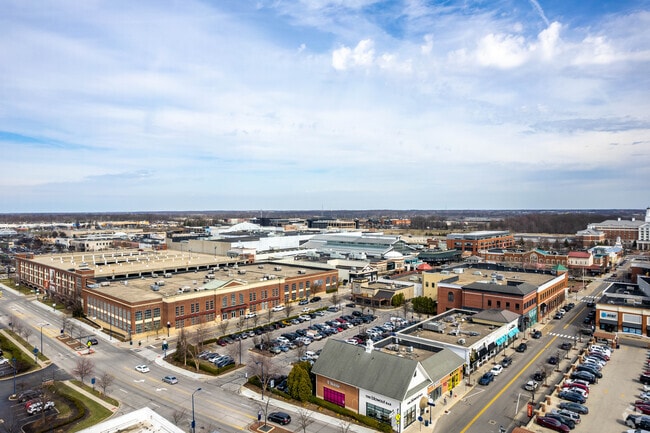 Easton Town Center is large and has lots of options.