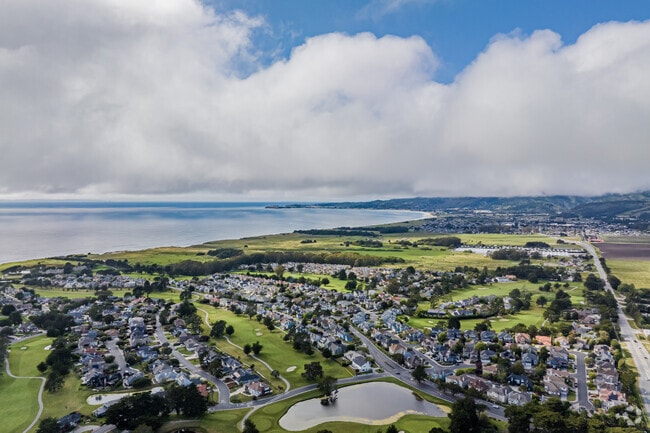 Half Moon Bay sits on the Pacific Ocean just south of San Francisco.