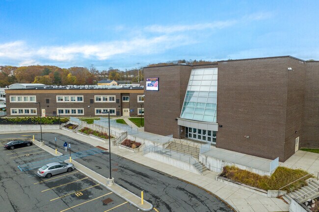 Troy Middle School in Eastside Troy shares the same campus as Troy High School