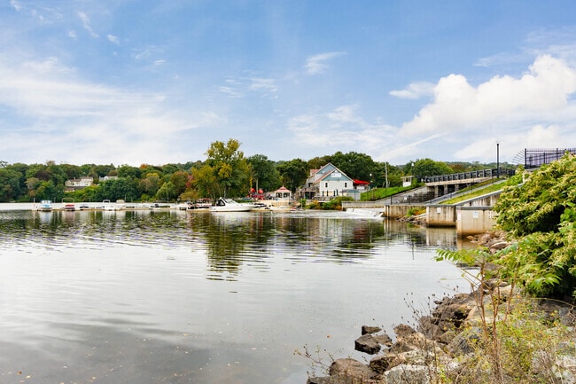 The Mystic River Reservation invites locals to peer at its beautiful crystal stream.
