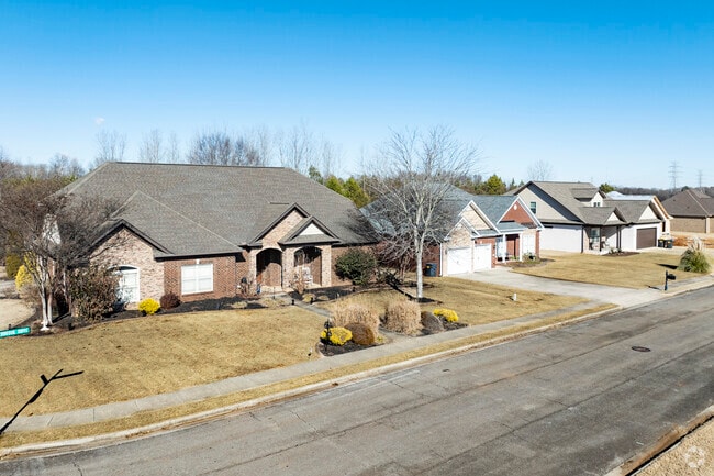 New Traditional homes each have their own unique style in Trinity.
